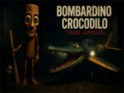 Bombardino Krokodille Rædsel Jumpscare - Spil Gratis