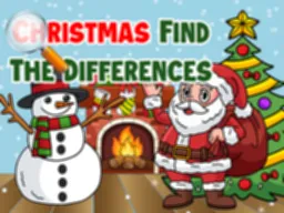 Jul Find Forskellene - Spil gratis online