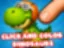 Klik og Farver Dinosaurer - Spil det Gratis Pigespil