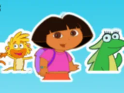 Dora Match 3 - Det sjove puslespil