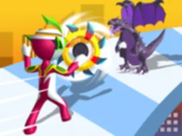 Энергетический Супермен 3D - Веселая гоночная игра про супергероя