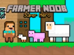 Farmer Noob Super Hero - Spil Gratis Online