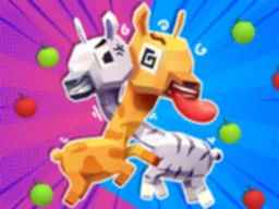 Giraffe Battle Io - Spil gratis online
