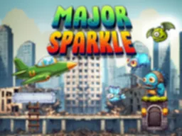 Spil Major Sparkle - Et sjovt eventyrspil