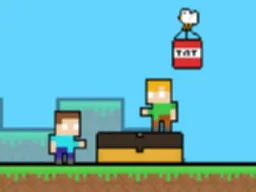 MCraft TNT 2-spiller spil - Spil Gratis Online