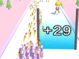 Flet Våben Skydning 2048 - Spil Gratis Online