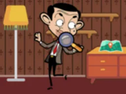 Mr. Bean Skjulte Genstande - Spil det sjove puslespil
