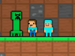 Noob og Pro Monsterskole - Spil Gratis Online