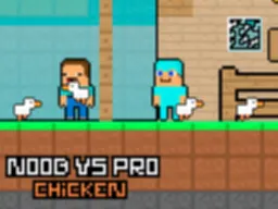 Noob vs Pro Kylling - Det Sjove 2-Spiller Spil
