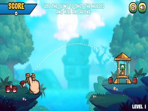 Angry Battle Birds Mania - Det Sjove Klikker Spil