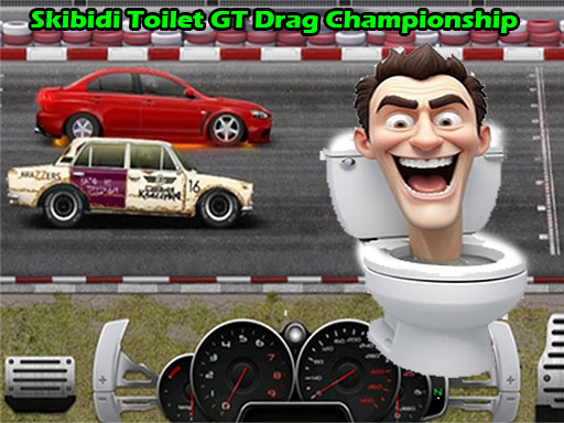 Skibidi Toilet GT Drag Race - Spil det sjove racerspil