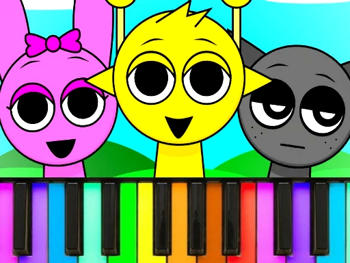 Sprunki Piano Explorer - Spil det Gratis Pigespil