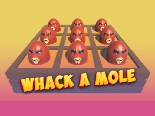 Whack-A-Mole 3D - Spil det sjove arkadespil