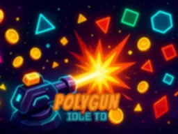 PolyGun: Idle TD - Det Sjove Skydespil