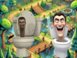 Skibidi Toilet Kryds Vejen - Spil det sjove arkadespil