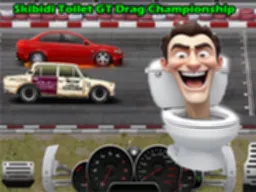 สกิบิดี้ ทอยเล็ต GT แดร็กเรซ - เล่นเกมแข่งรถแสนสนุก