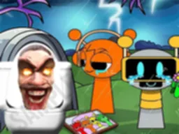 Sprunki Castle Panic Skibidi Toilet - Gioco d'Avventura Gratuito