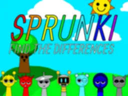 Sprunki Find Forskellene - Det Sjove Puslespil