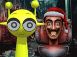 Sprunki in Backrooms Christmas Skibidi Terrors Игра