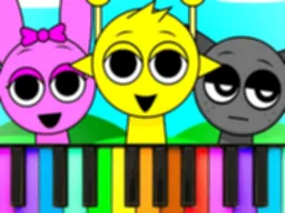 Sprunki Piano Explorer - Spil det Gratis Pigespil