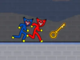 Stickman Huggy Party Duo - Joacă Gratis Online