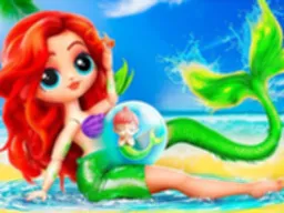 Sweet Dolls Mermaid Princess - เกมแต่งตัวสำหรับผู้หญิง
