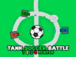 Tank Futbol Savaşı - Eğlenceli 4 Kişilik Oyunu Oyna