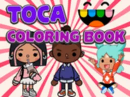 Toca Life Fargeleggingsbok - Spill gratis online