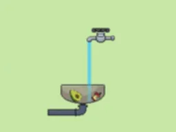 WaterDown - Juega al divertido juego de puzzles